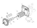 1'' Drive cap assembly, piston...