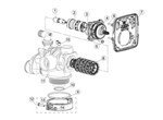 2'' QC Drive cap assembly, pis...