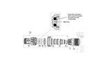 1.5'' Drain line 1'' adaptor