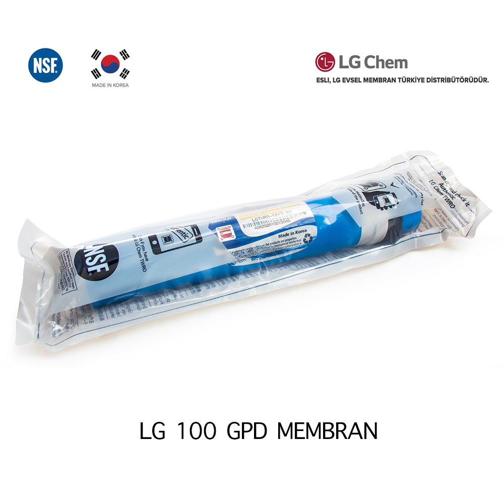 LG 100 GPD Membran