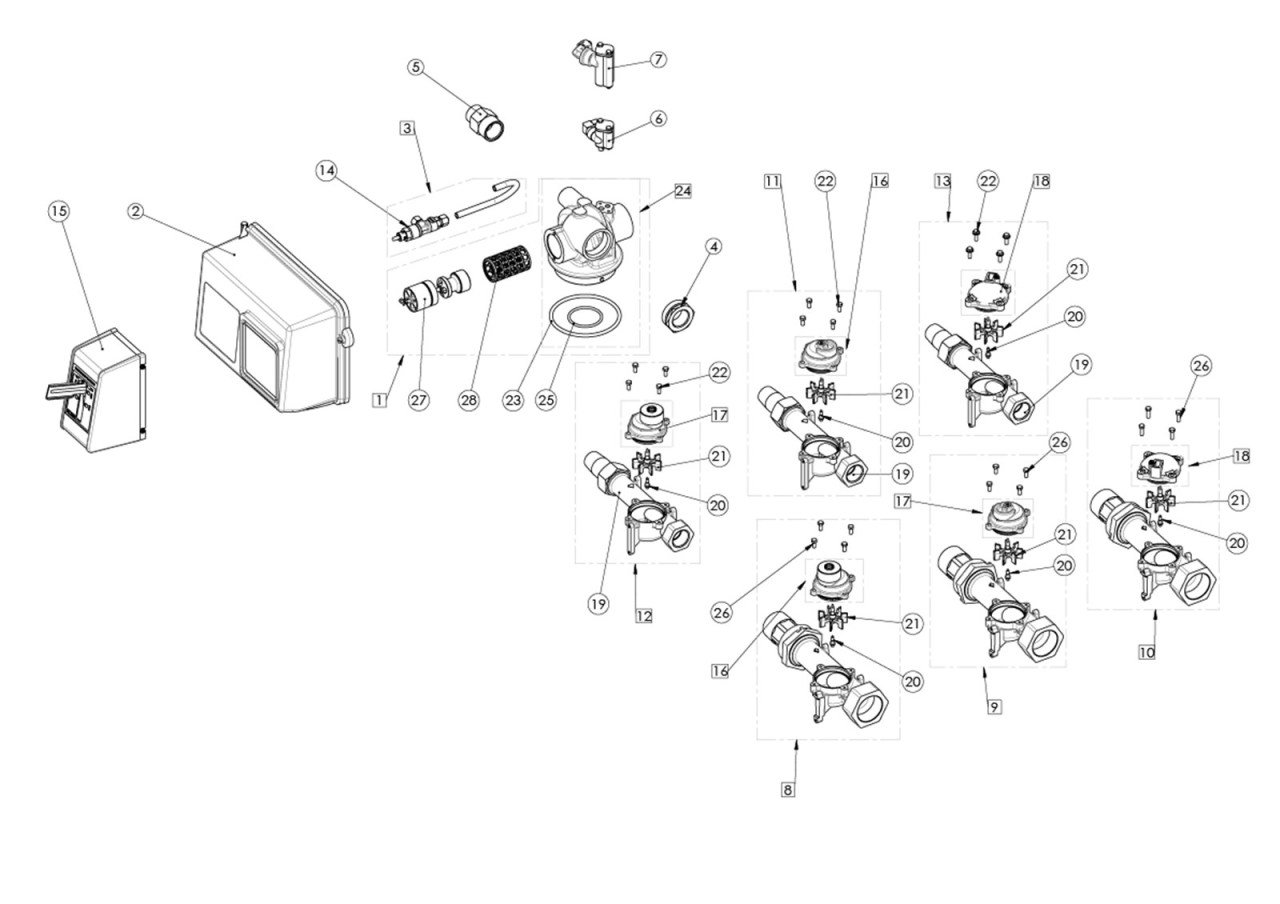 2850 Spare Parts